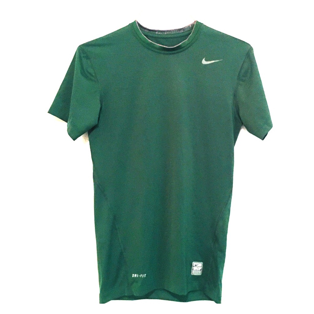 Green Nike Pro Combat Shirt